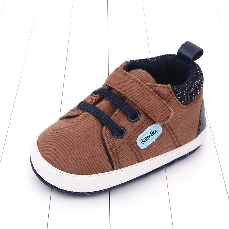 Baby Shoes Soft Sole Baby Shoes Male Baby Velcro Toddler Shoes