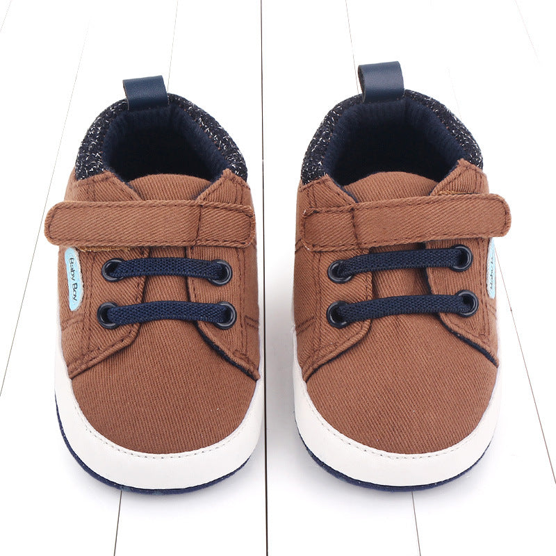 Baby Shoes Soft Sole Baby Shoes Male Baby Velcro Toddler Shoes