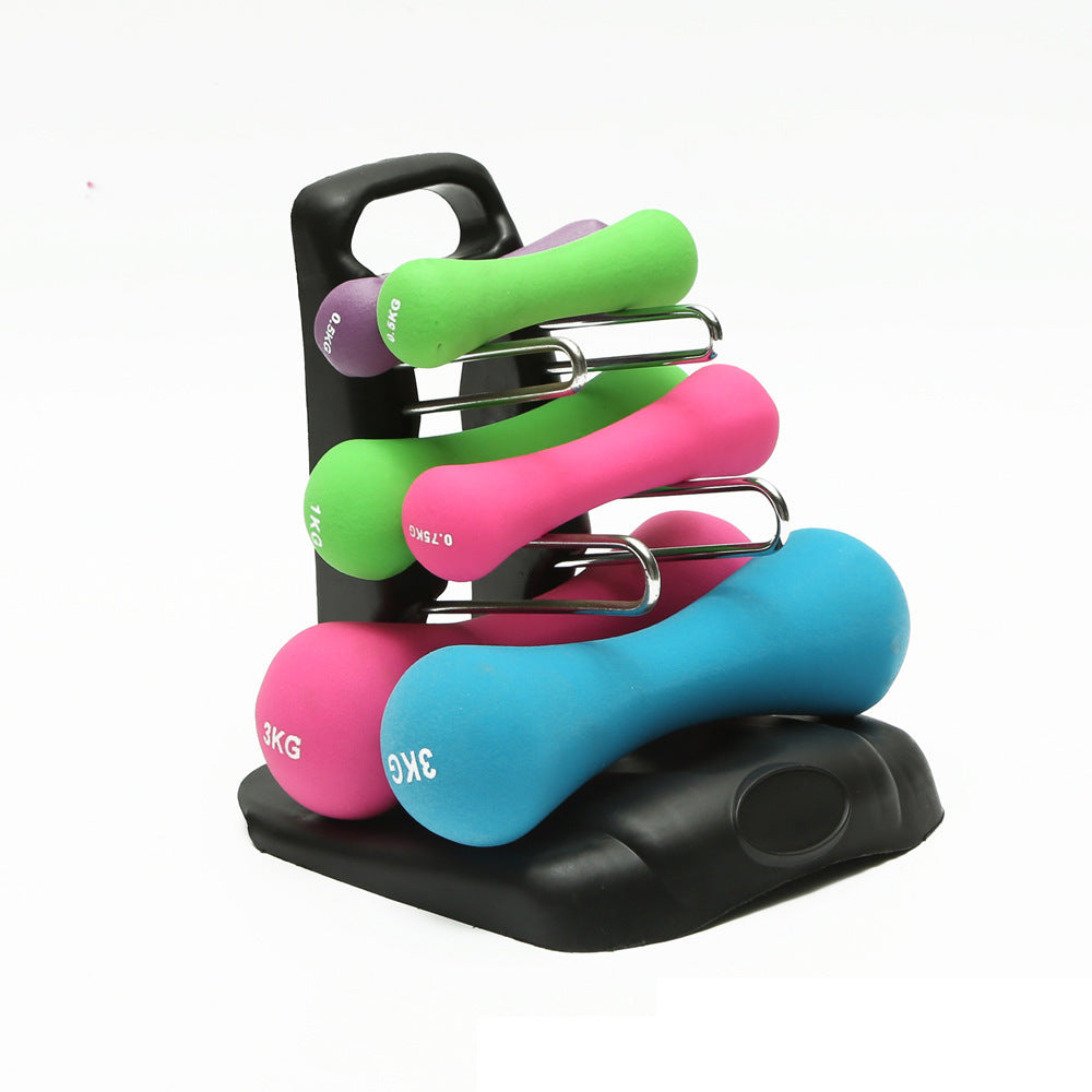 Fitness Dumbbell With Rack Holder Put Home Dumbbell Rack