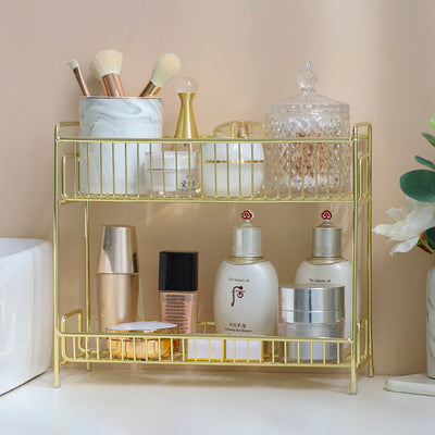 Cosmetic storage rack storage box