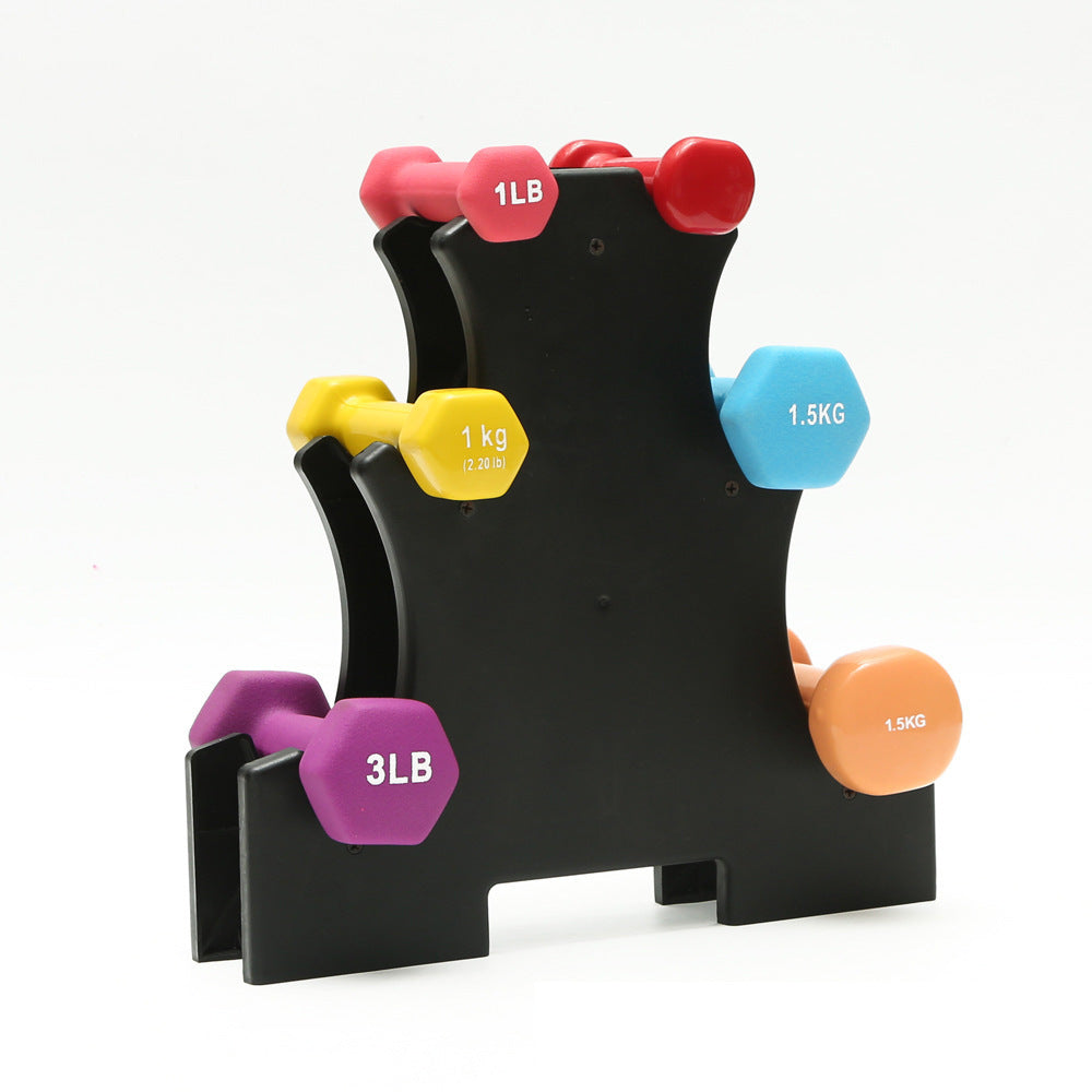 Fitness Dumbbell With Rack Holder Put Home Dumbbell Rack