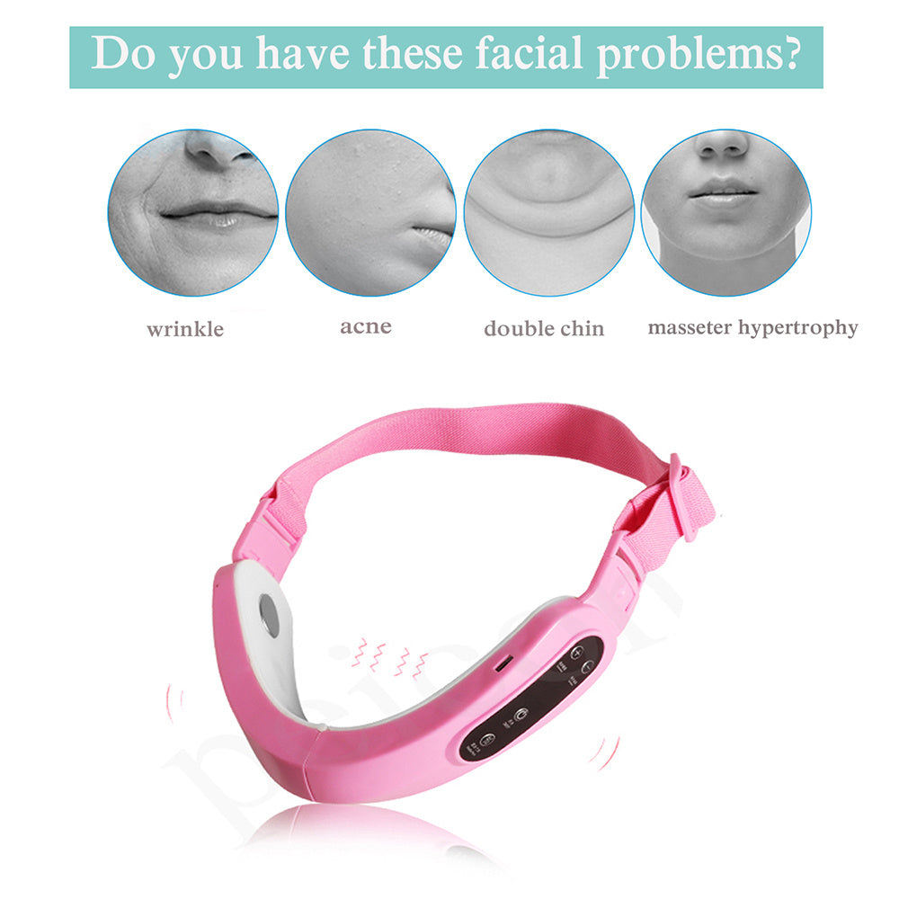 Facial Slimmer Double Chin Reducer Electric Face Slimming Ma