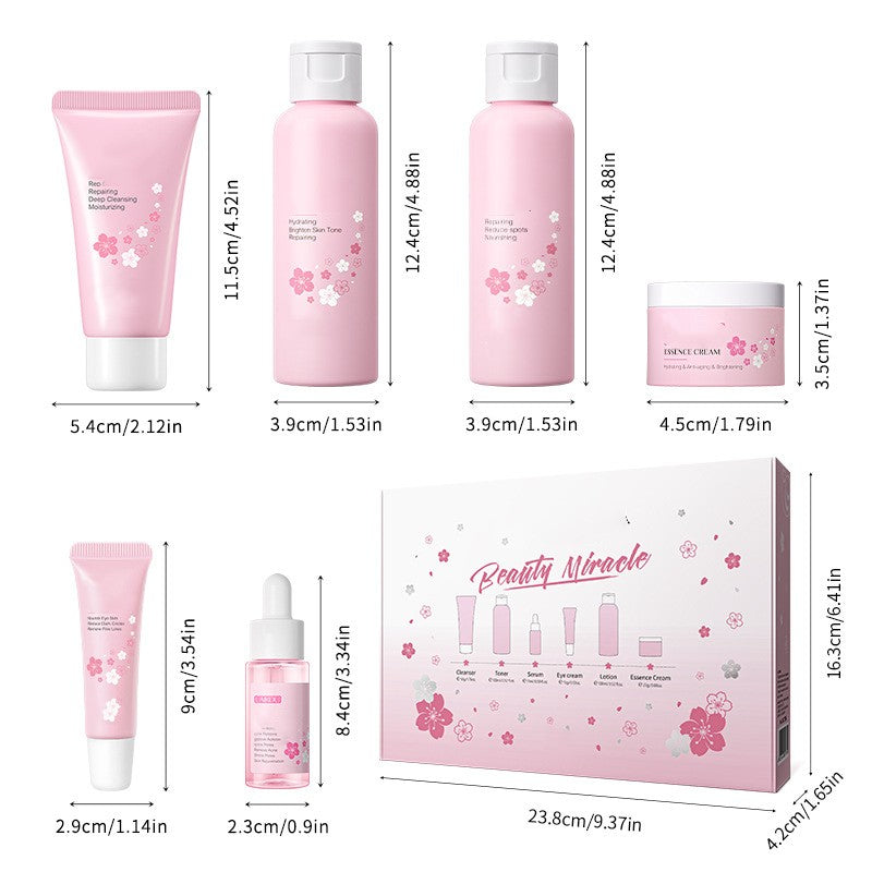 Cherry Blossom Skin Care Set 6-piece Set