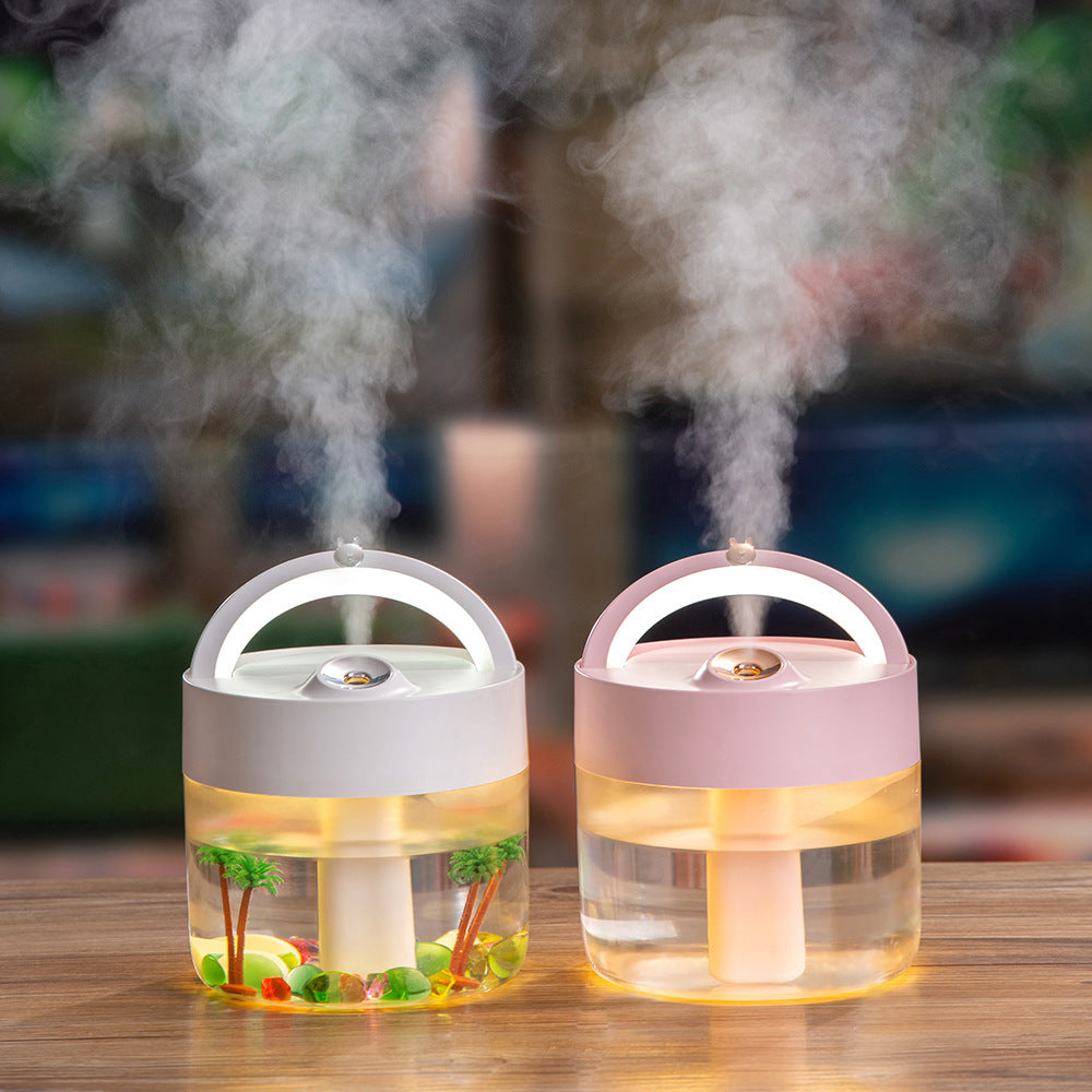 Humidifier dimming mute humidifier