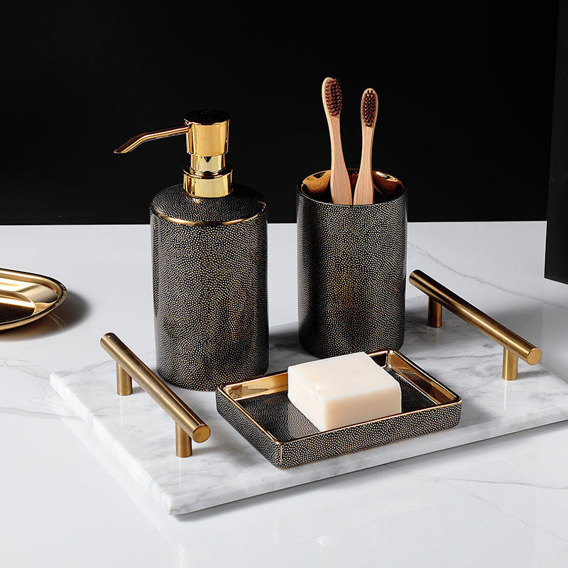 Light Luxury American Model Bathroom Accessories Set