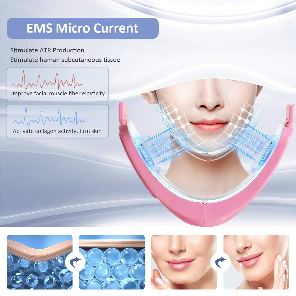 Facial Slimmer Double Chin Reducer Electric Face Slimming Ma