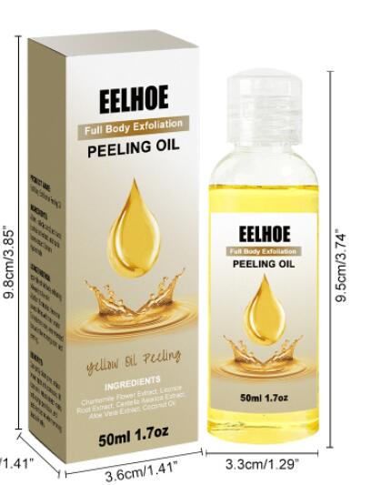 Delicate Brightening Body Cleaning Exfoliating Skin Care Oil